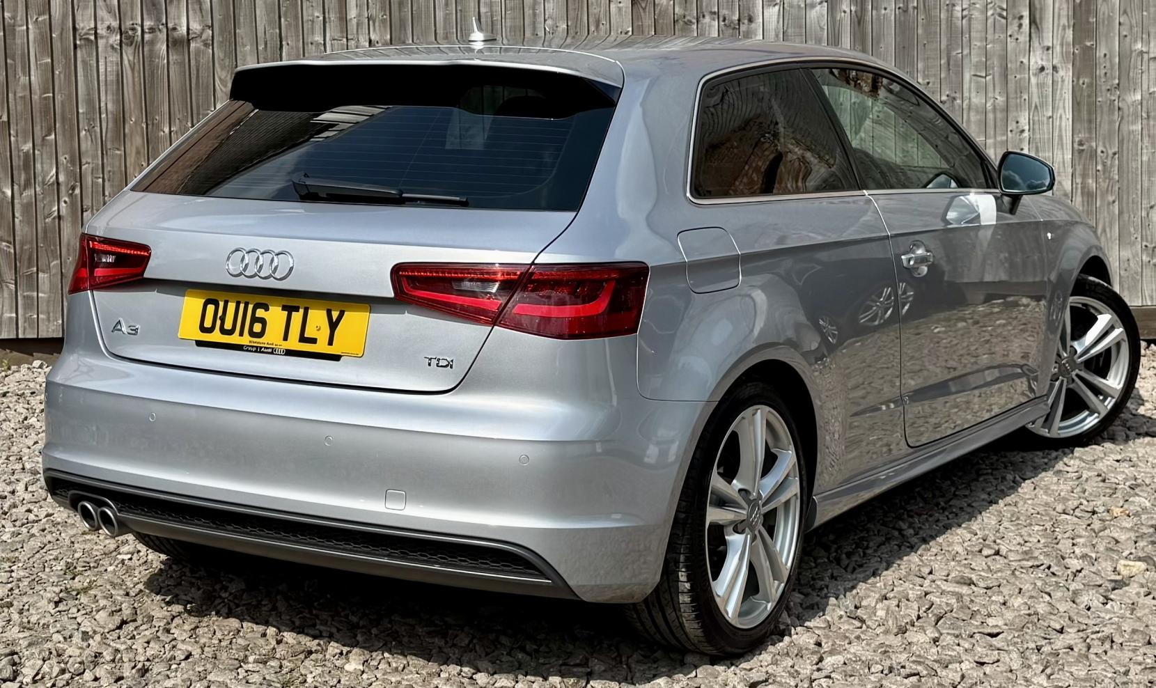 Audi A3 2.0 TDI S line Hatchback 3dr Diesel Manual Euro 6 (s/s) (Nav) (150 ps)