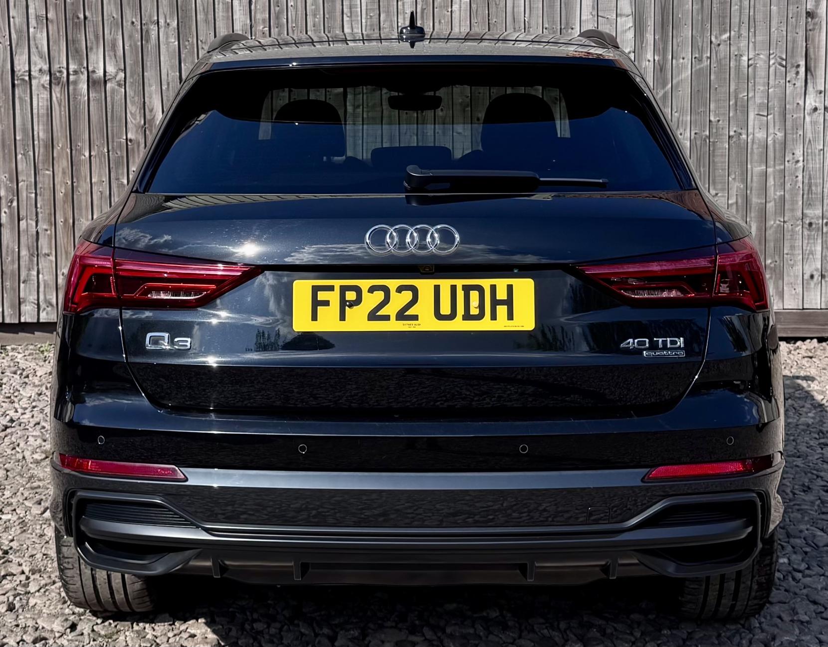 Audi Q3 2.0 TDI 40 Black Edition SUV 5dr Diesel S Tronic quattro Euro 6 (s/s) (200 ps)