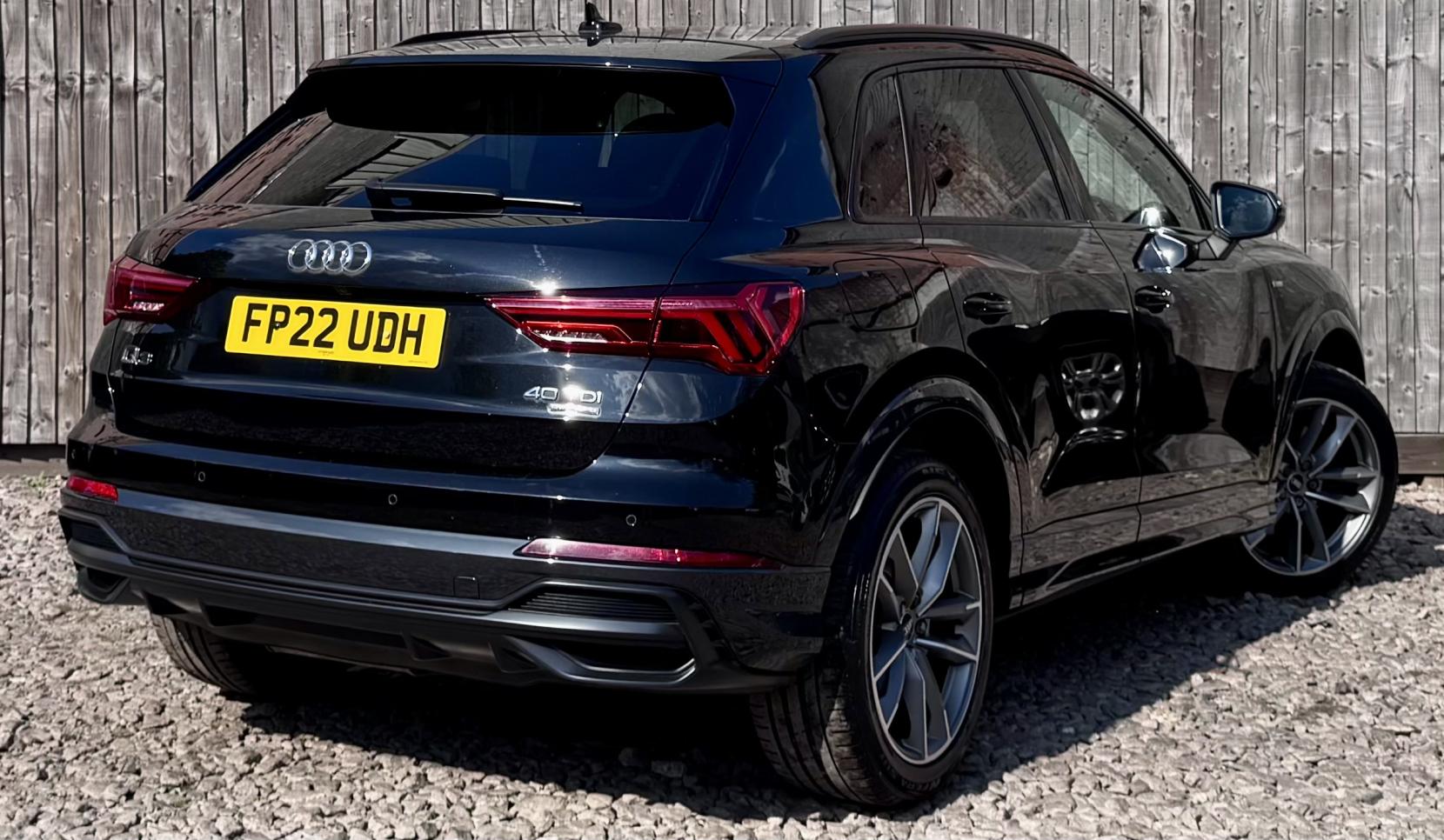 Audi Q3 2.0 TDI 40 Black Edition SUV 5dr Diesel S Tronic quattro Euro 6 (s/s) (200 ps)