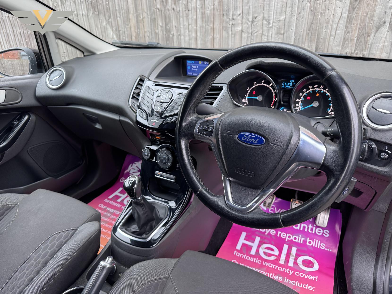 Ford Fiesta 1.0T EcoBoost Zetec S Hatchback 3dr Petrol Manual Euro 6 (s/s) (125 ps)