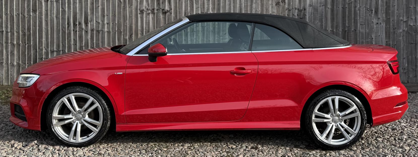 Audi A3 Cabriolet 1.4 TFSI CoD S line Convertible 2dr Petrol Manual Euro 6 (s/s) (150 ps)