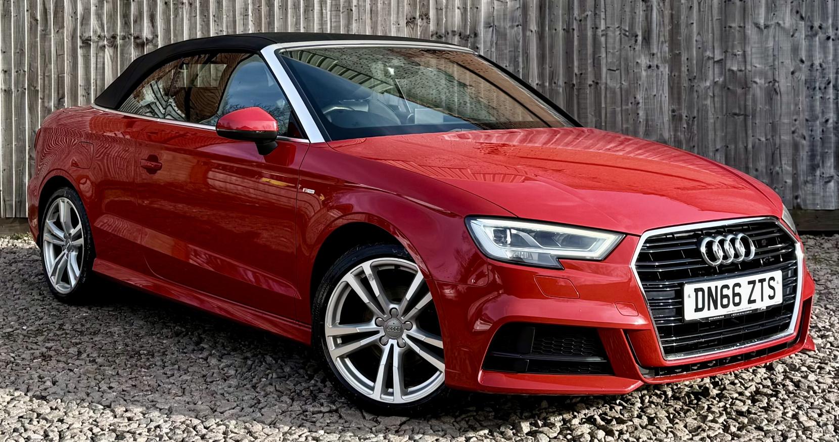 Audi A3 Cabriolet 1.4 TFSI CoD S line Convertible 2dr Petrol Manual Euro 6 (s/s) (150 ps)