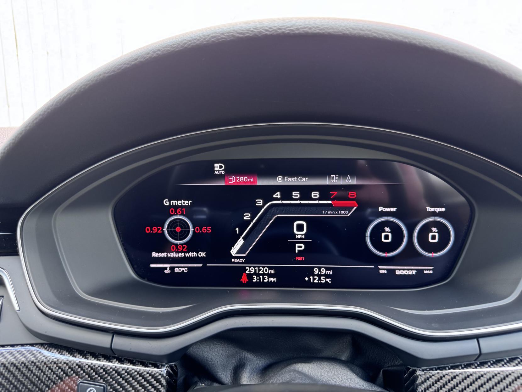 Audi RS4 Avant 2.9 TFSI V6 Carbon Black Estate 5dr Petrol Tiptronic quattro Euro 6 (s/s) (450 ps)