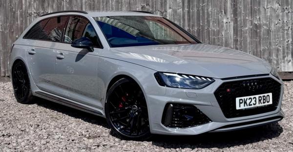 Audi RS4 Avant 2.9 TFSI V6 Carbon Black Estate 5dr Petrol Tiptronic quattro Euro 6 (s/s) (450 ps)