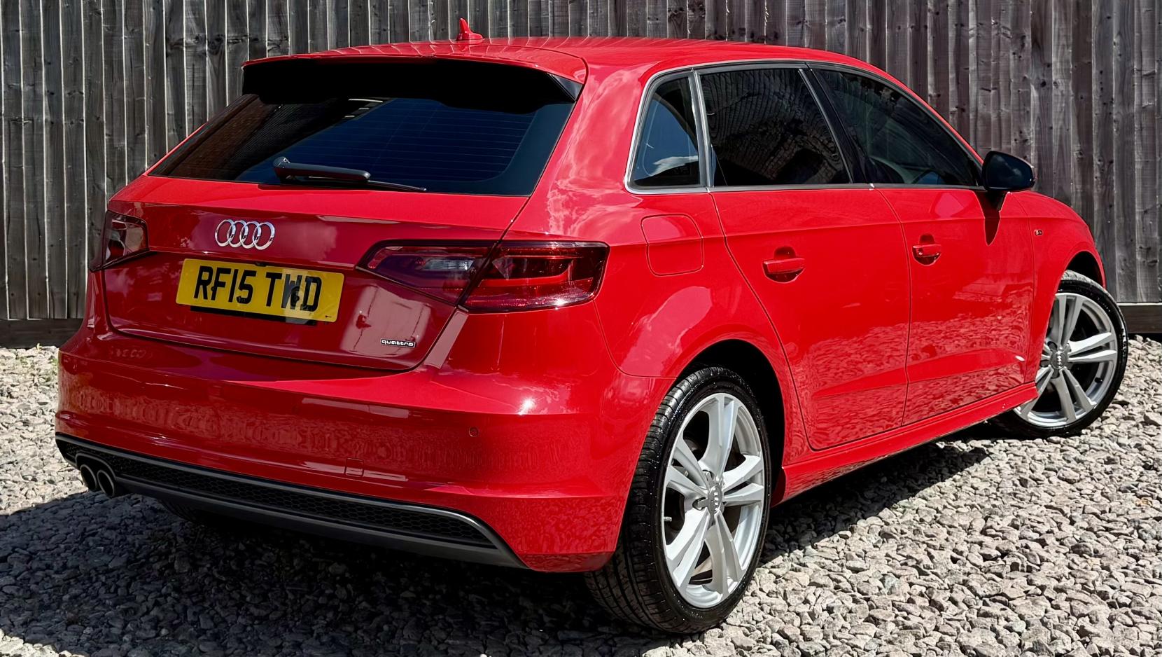Audi A3 2.0 TDI S line Sportback 5dr Diesel S Tronic quattro Euro 6 (s/s) (184 ps)
