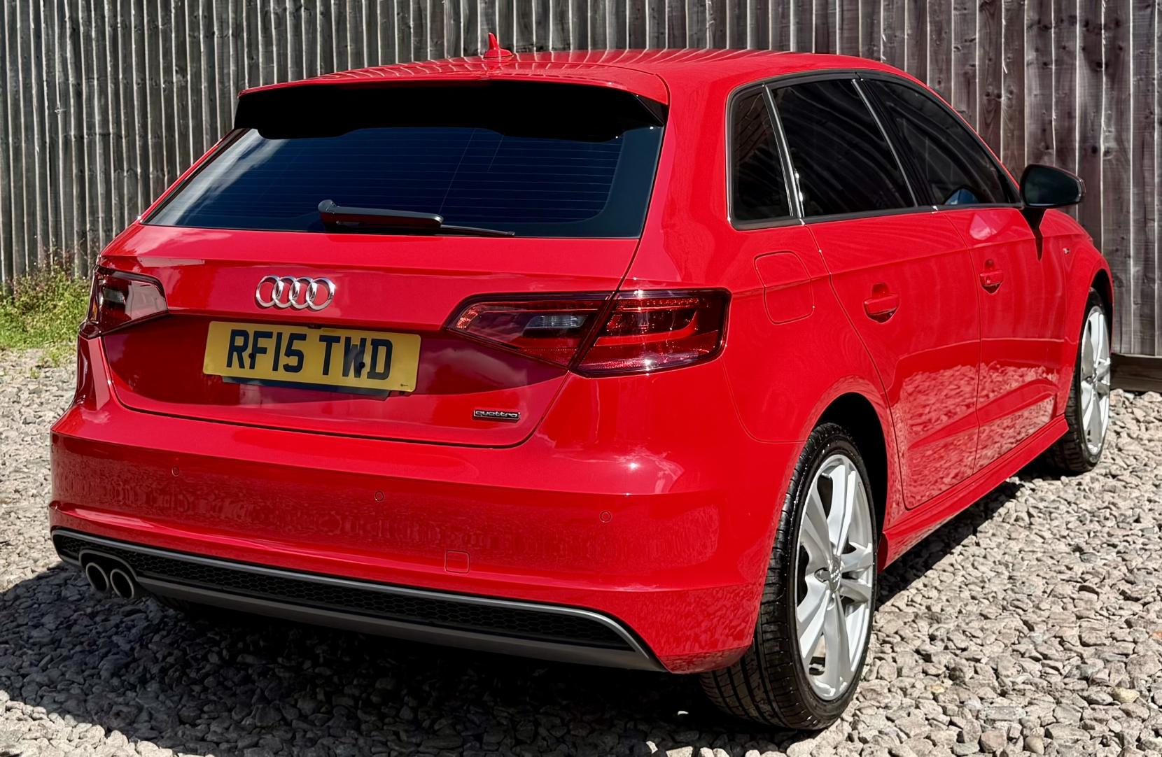Audi A3 2.0 TDI S line Sportback 5dr Diesel S Tronic quattro Euro 6 (s/s) (184 ps)